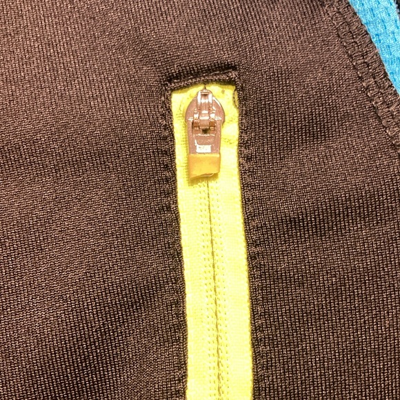 Fila Sport Performance Blue Black Fitted Athletic Jacket - Picture 7 of 9